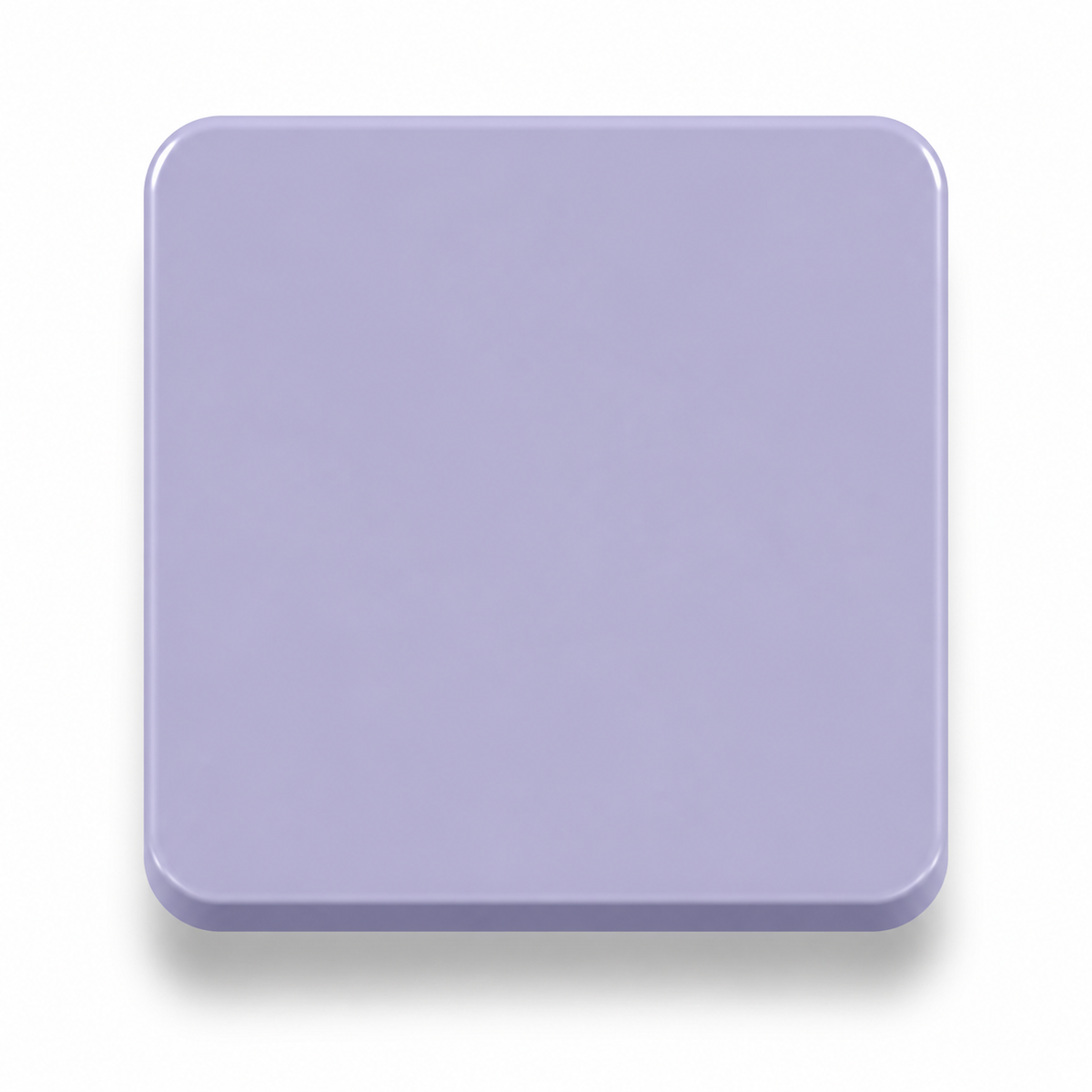 Blueberry — 3mm matte cast acrylic sheet, soft periwinkle blue