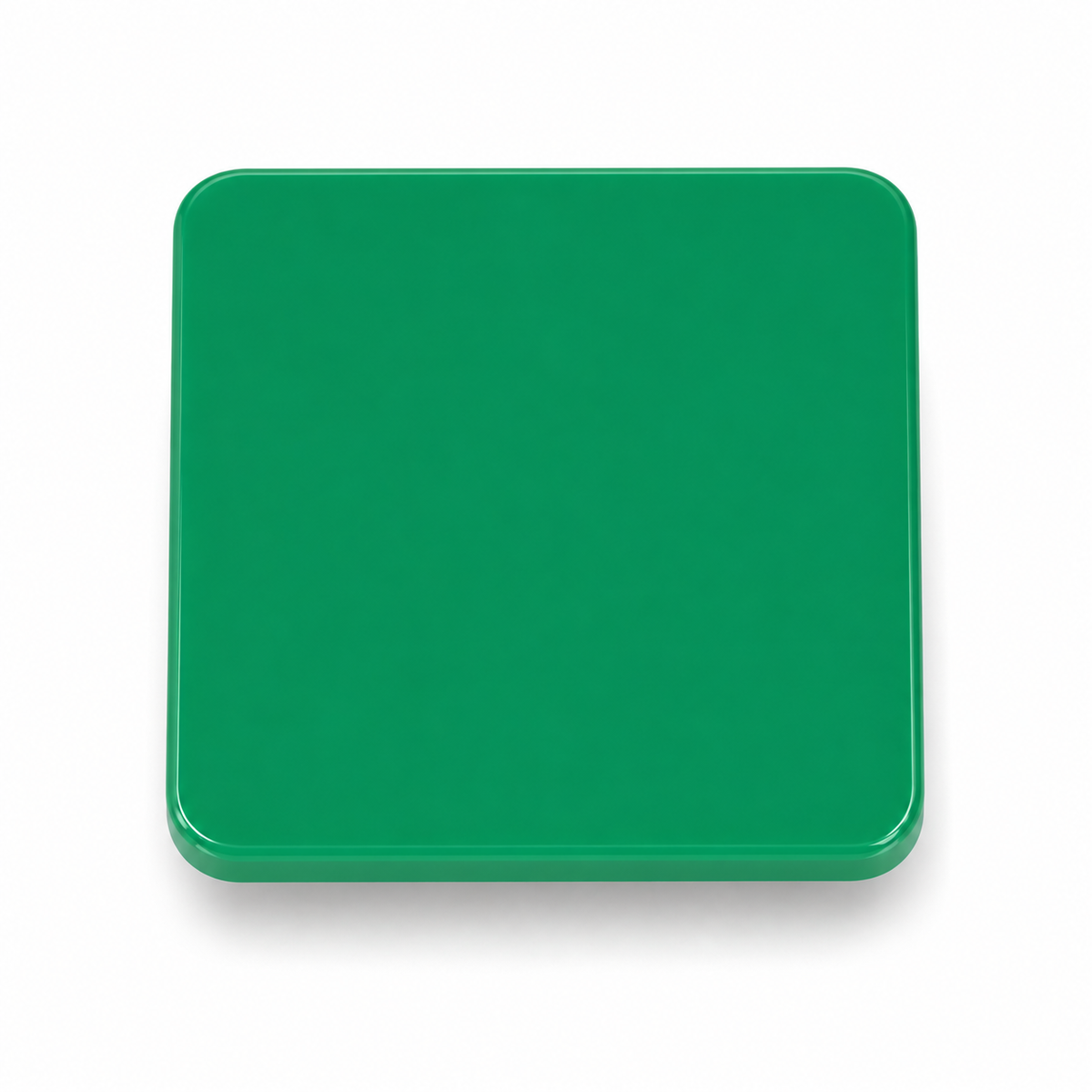 Green — 3mm gloss cast acrylic sheet, fresh emerald green