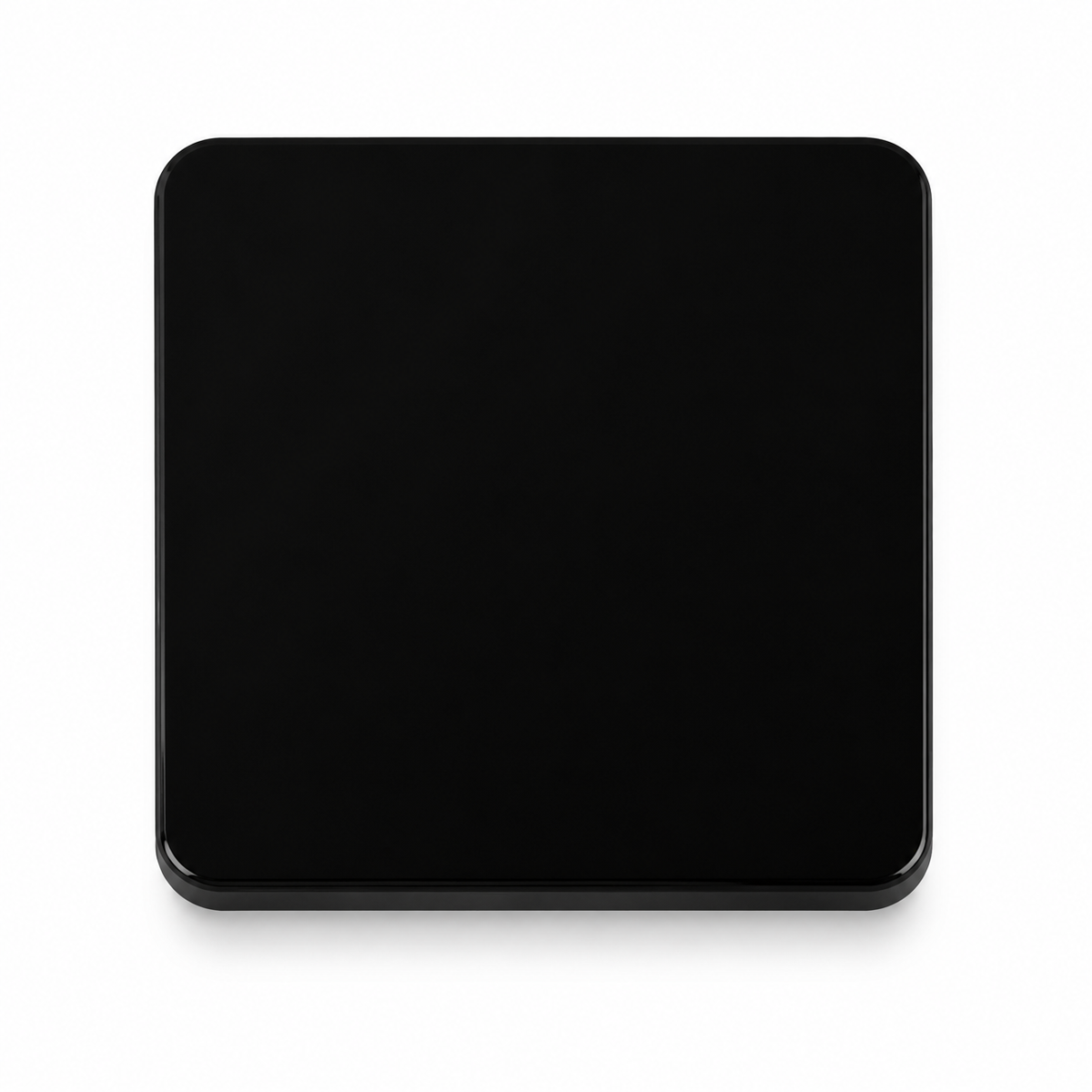 Gloss Black — 3mm cast acrylic sheet, jet black high-gloss