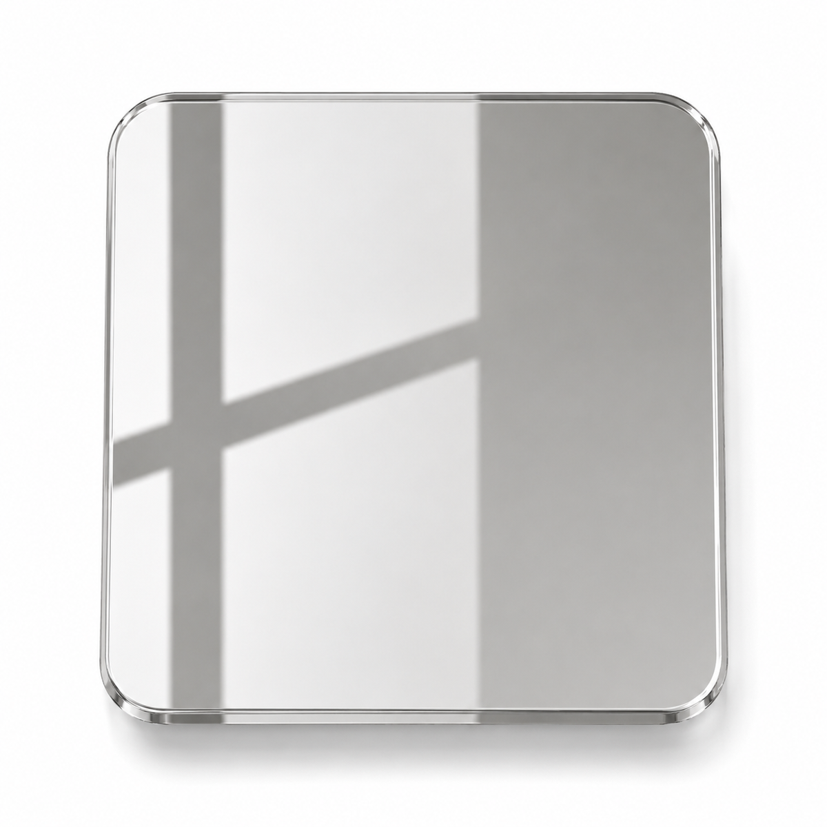 Silver Mirror — 3mm mirror acrylic sheet, classic reflective silver