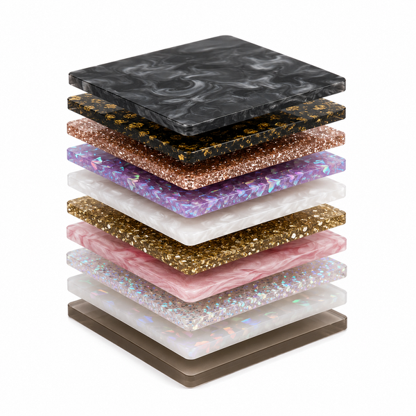 Acrylix sample pack — assorted cast acrylic colour chips
