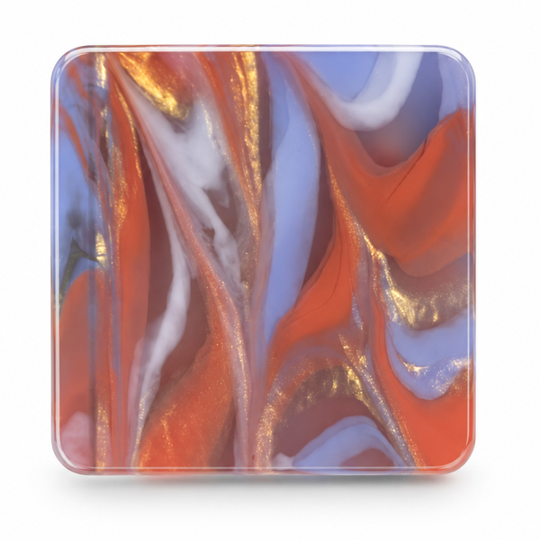 Dreamsicle acrylic sheet
