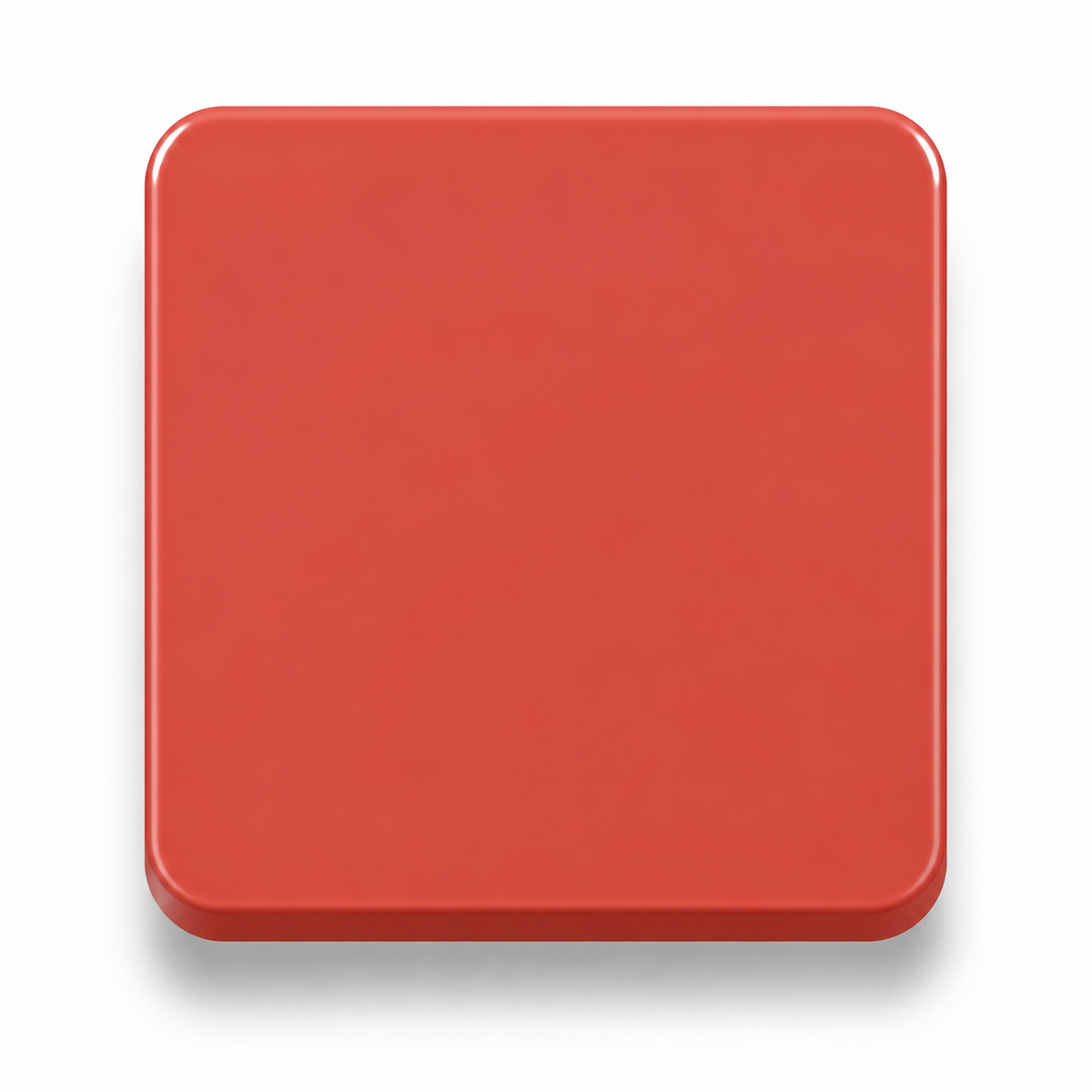 Autumn — 3mm matte cast acrylic sheet, warm terracotta red