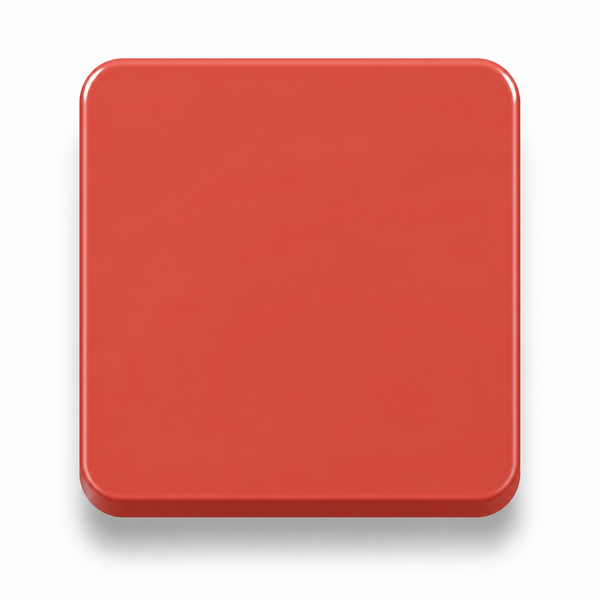 Autumn — 3mm matte cast acrylic sheet, warm terracotta red