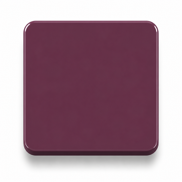 Cherry — 3mm matte cast acrylic sheet, deep cherry plum