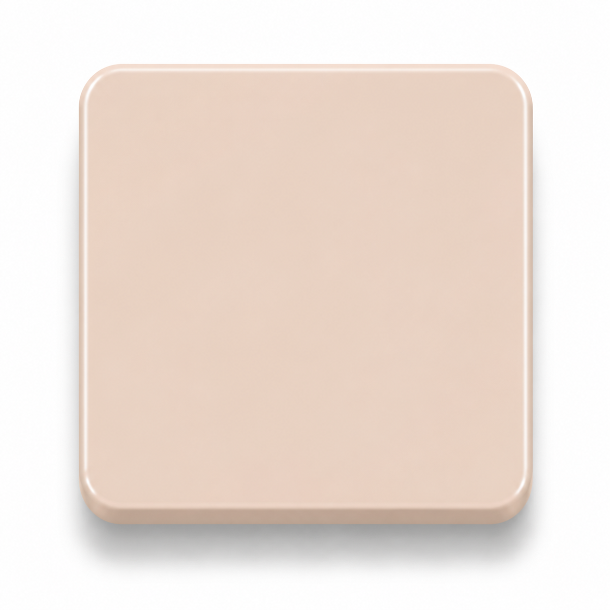 Latte — 3mm matte cast acrylic sheet, milky coffee beige
