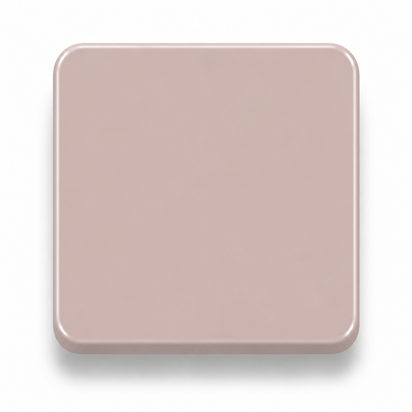 Pink Clay — 3mm matte cast acrylic sheet, dusty rose