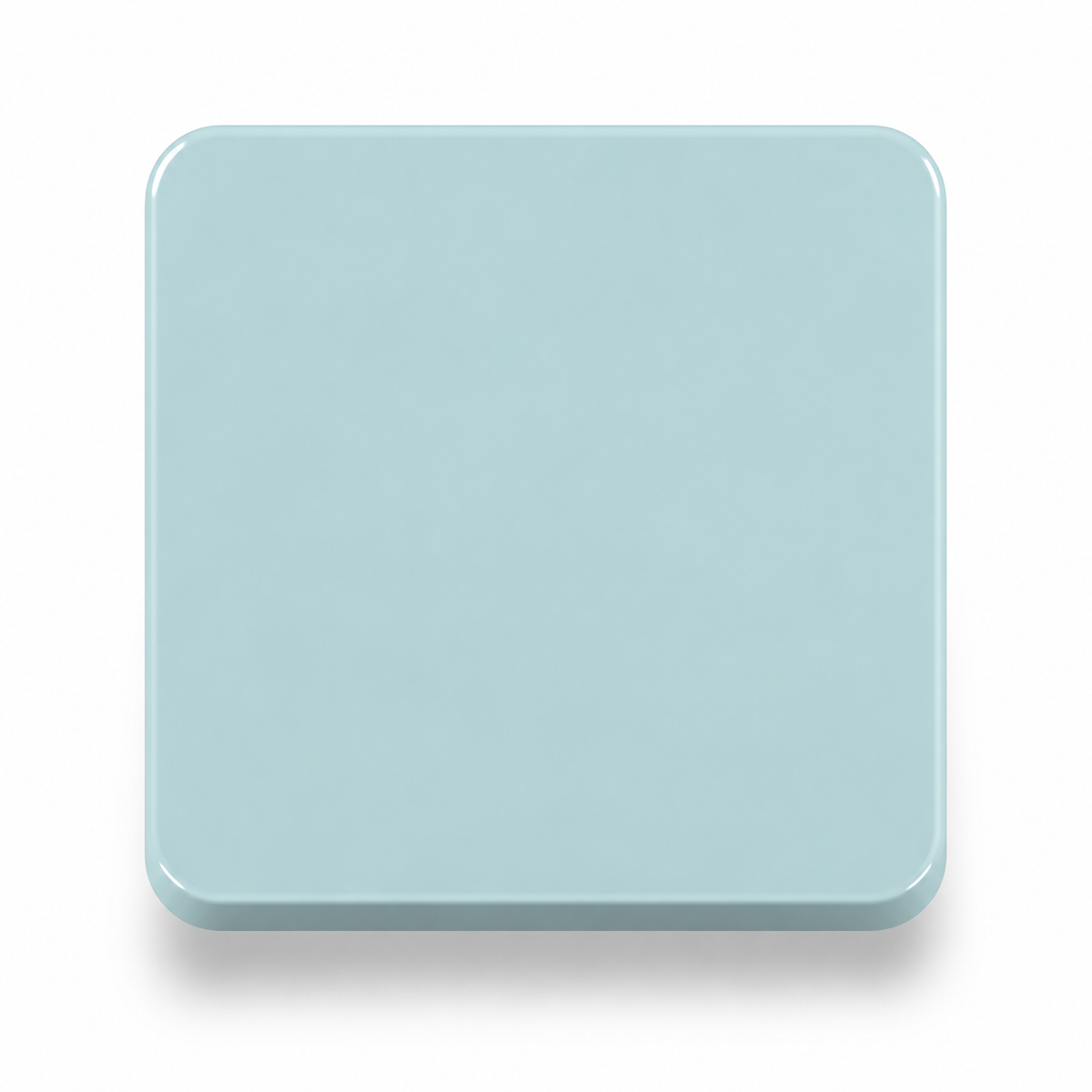 Seafoam — 3mm matte cast acrylic sheet, pale coastal blue-green