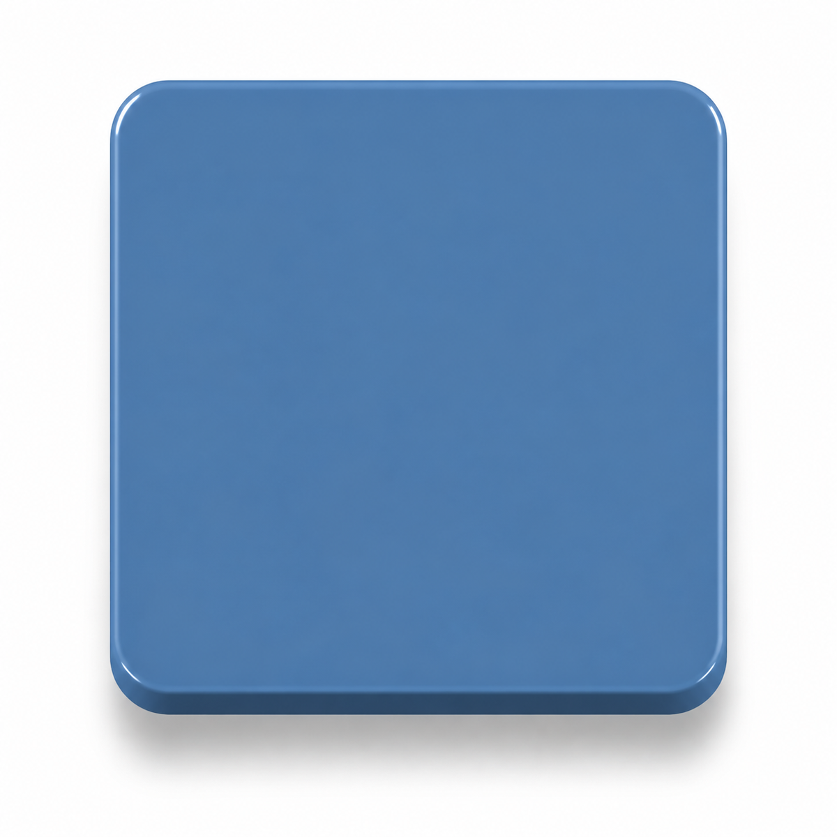 Stone — 3mm matte cast acrylic sheet, muted steel blue