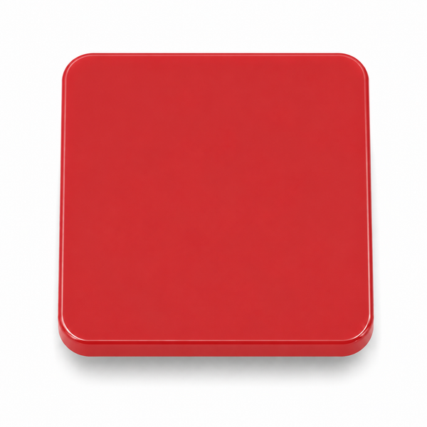 Dark Red — 3mm gloss cast acrylic sheet, rich burgundy-toned red