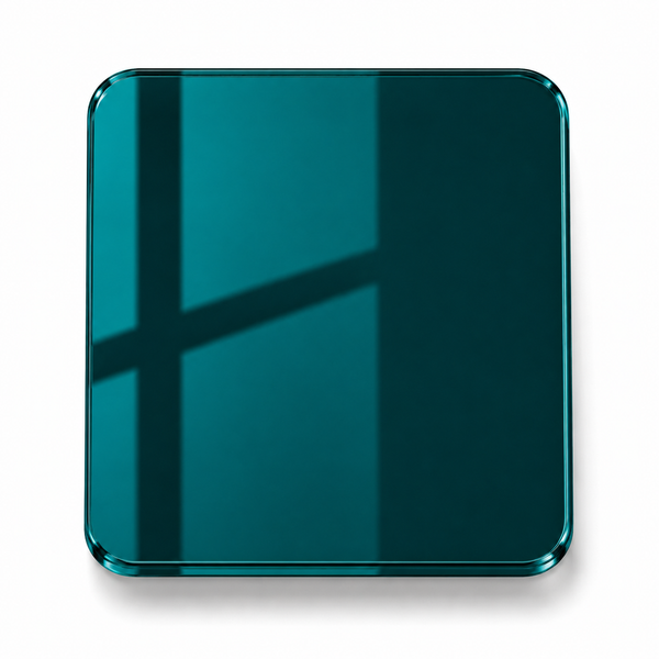 Teal Mirror — 3mm mirror acrylic sheet, rich reflective teal