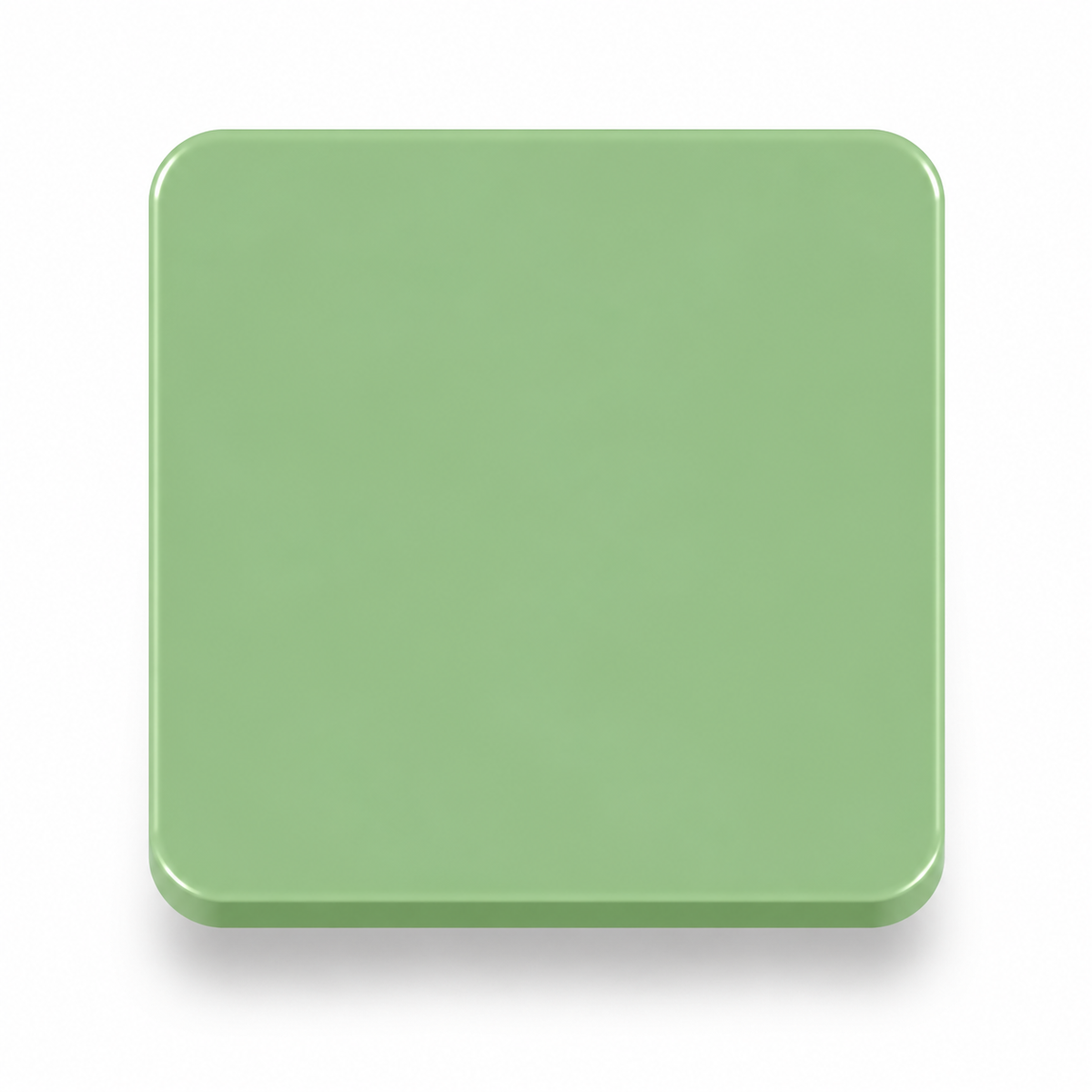 Pastel Mint — 3mm cast acrylic sheet, fresh garden mint green