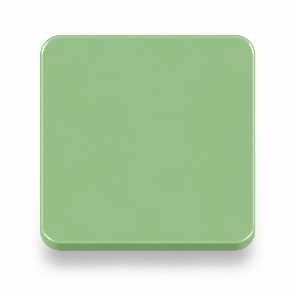 Pastel Mint — 3mm cast acrylic sheet, fresh garden mint green