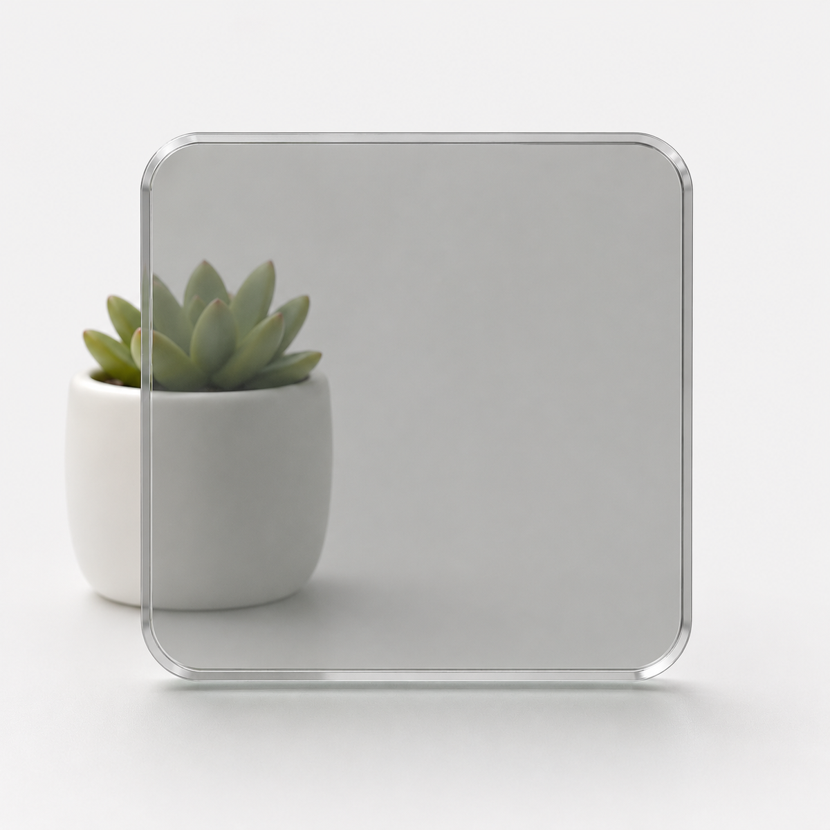 Light Grey Tint — 3mm transparent tinted acrylic sheet, soft smoked light grey